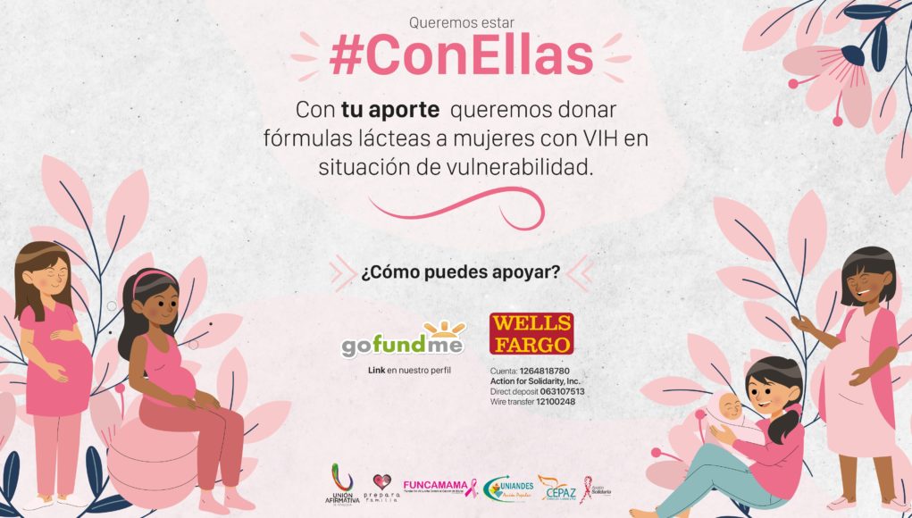 Alianza #ConEllas lanza nueva campaña para ayudar mujeres embarazadas con VIH/sida
