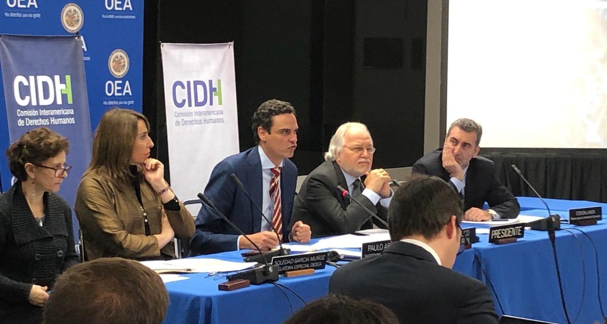 CIDH exige al Estado venezolano caminar hacia la recuperación de la integralidad de su institucionalidad democrática y garantía a los DDHH