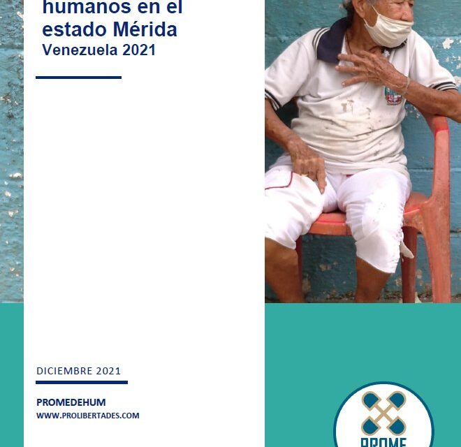 Informe situación de derechos humanos en el estado Mérida 2021