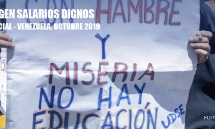 El Observatorio Venezolano de Conflictividad Social registró 1.739 protestas durante el mes de octubre de 2019, lo que equivale a un promedio de 58 diarias.